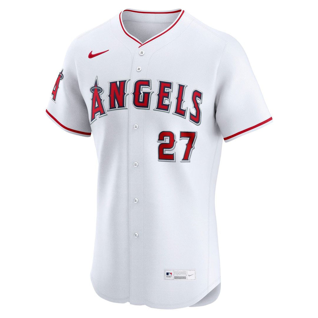 Los Angeles Angels Mike Trout | Nike White Home Elite Player Jersey