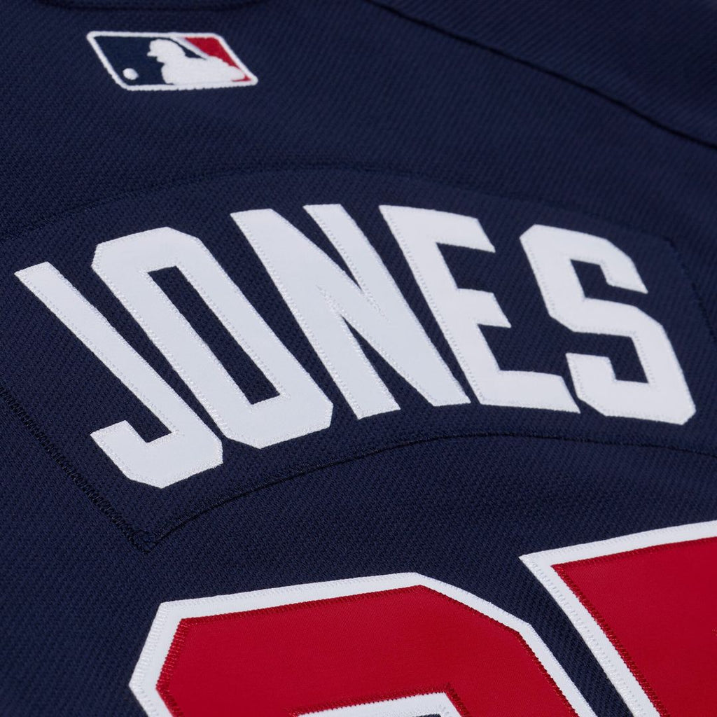Atlanta Braves Andruw Jones | Mitchell & Ness Navy Authentic Batting Practice Jersey