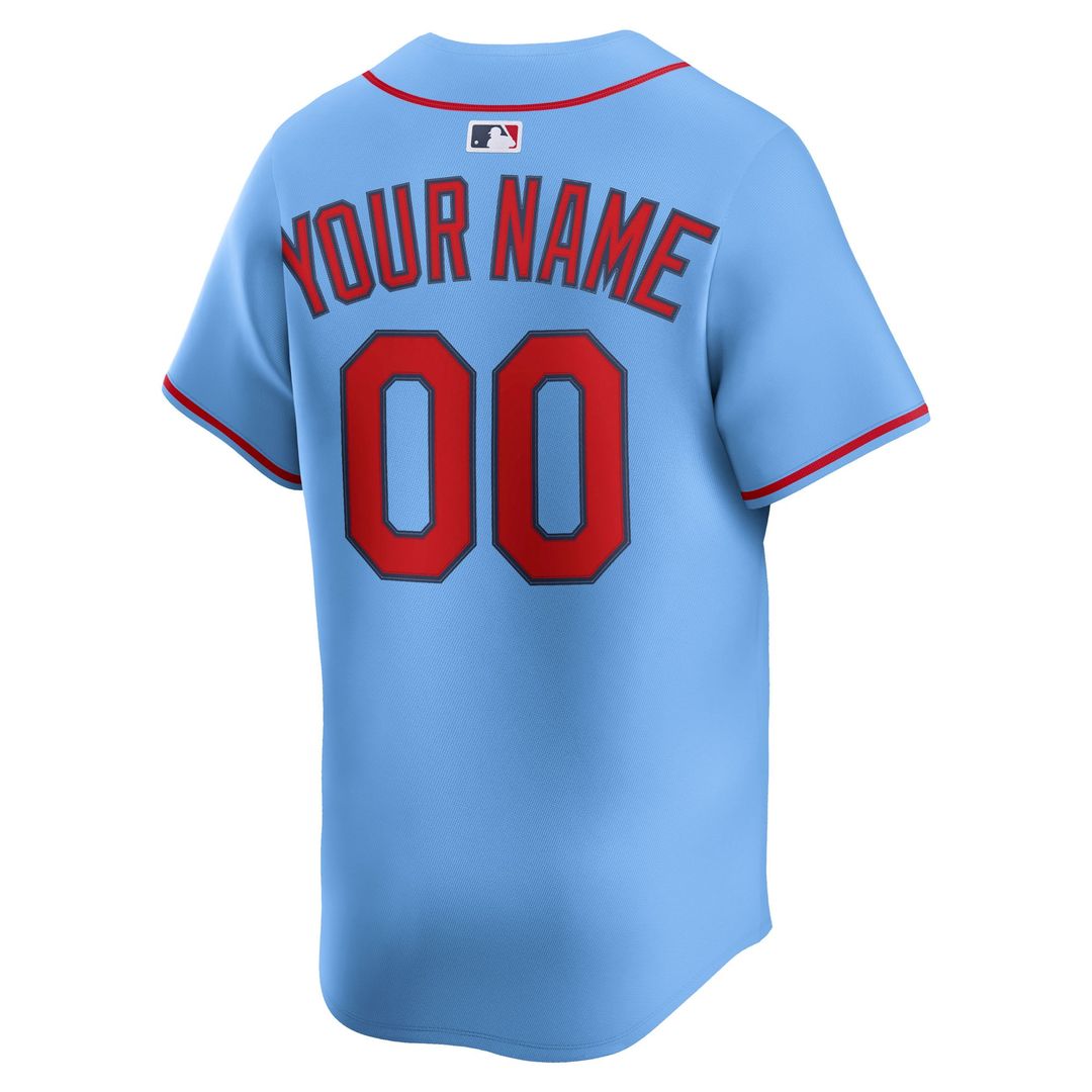 St. Louis Cardinals | Nike Light Blue Alternate Limited Custom Jersey