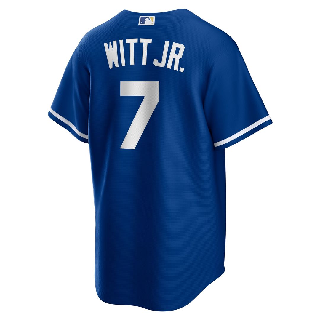 Kansas City Royals Bobby Witt Jr. | Nike Rush Blue Alternate 2 Replica Jersey