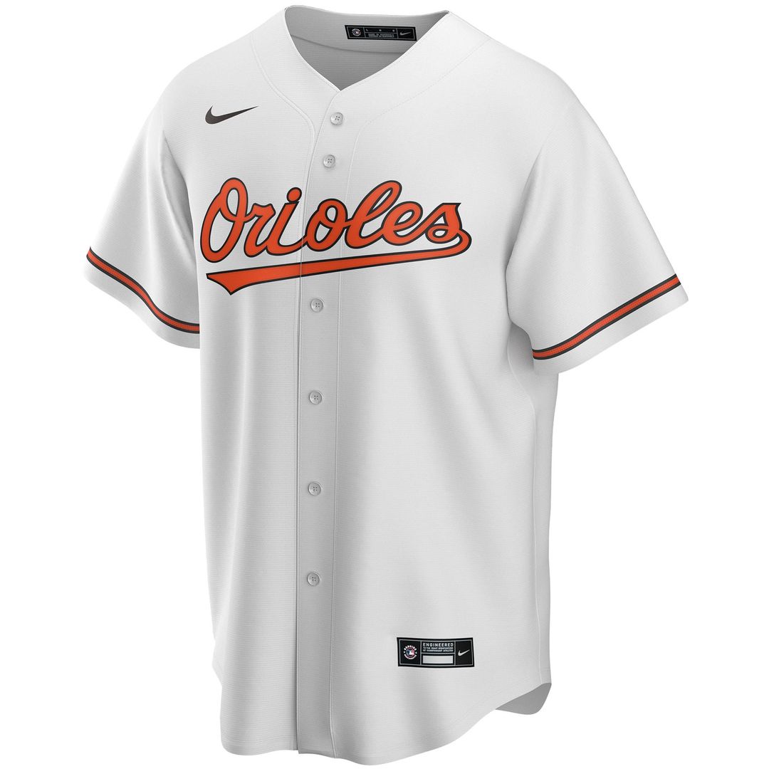 Baltimore Orioles | Nike White Home Replica Custom Jersey