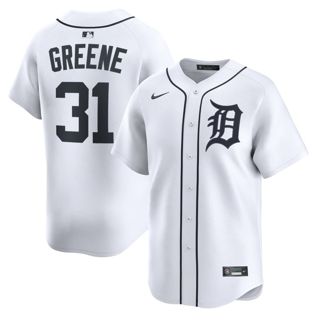 Detroit Tigers Riley Greene | Nike White Home Limited Player Jersey