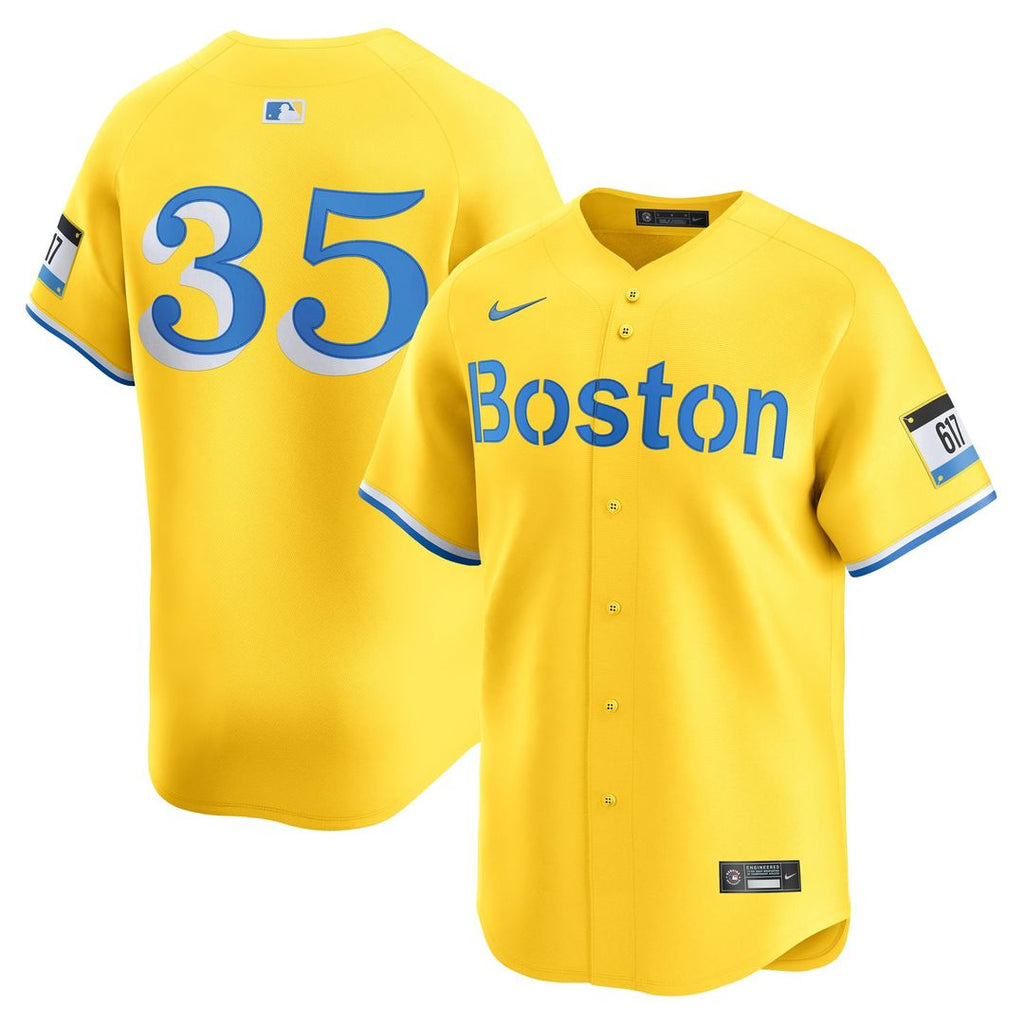 Boston Red Sox Garrett Crochet | Nike Gold Alternate Limited Jersey