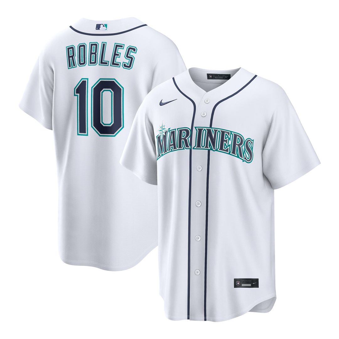 Seattle Mariners Victor Robles | Nike White Home Replica Jersey