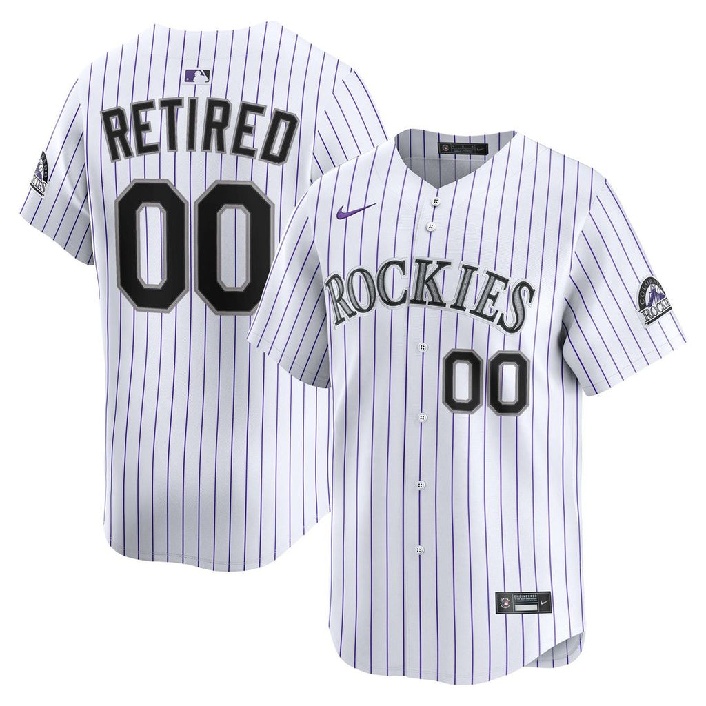 Colorado Rockies | Nike White Home Limited Pick-A-Player Retired Roster Jersey