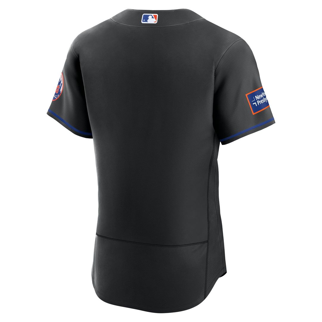 New York Mets | Nike White Home Sponsor Patch Authentic Jersey