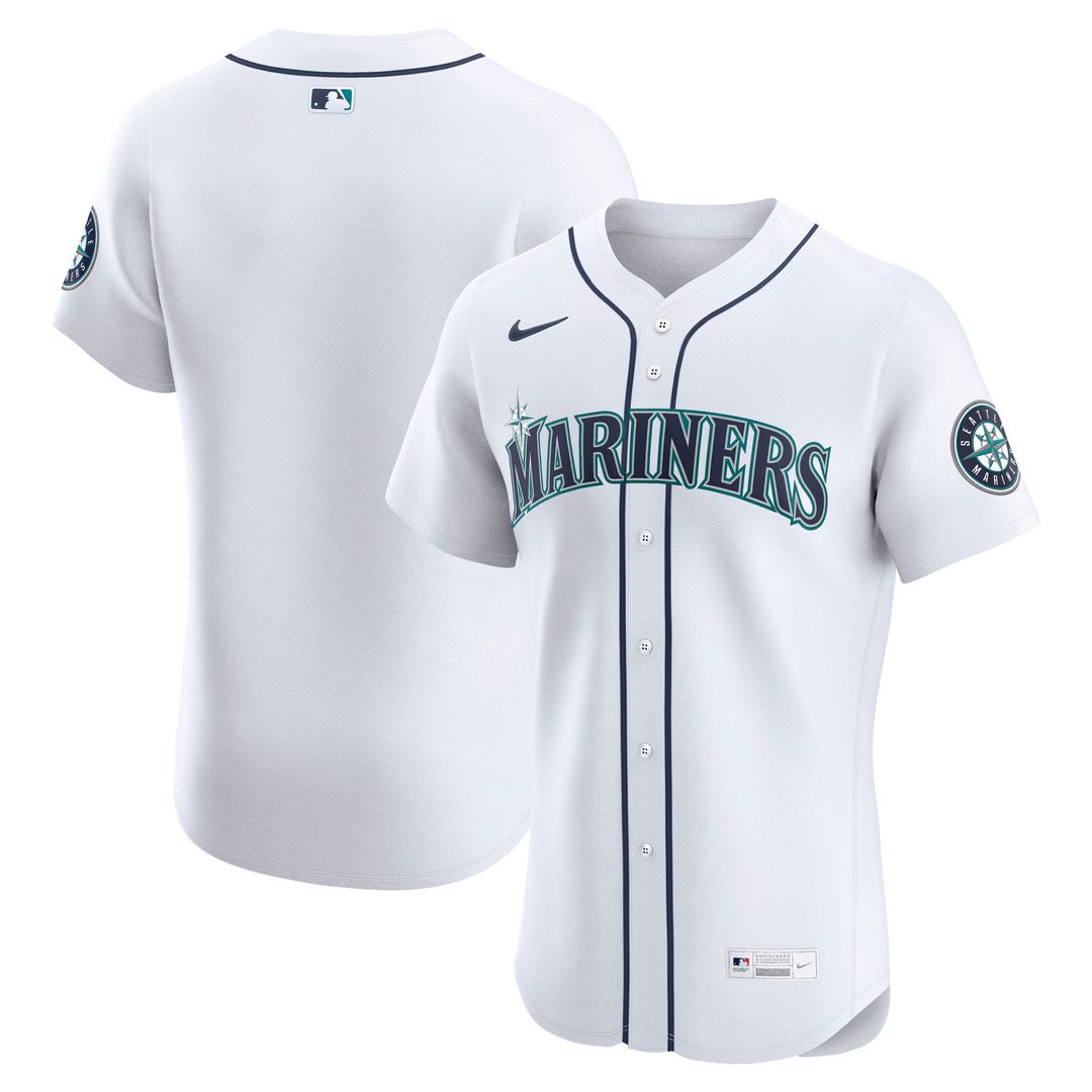 Seattle Mariners | Nike White Home Elite Jersey