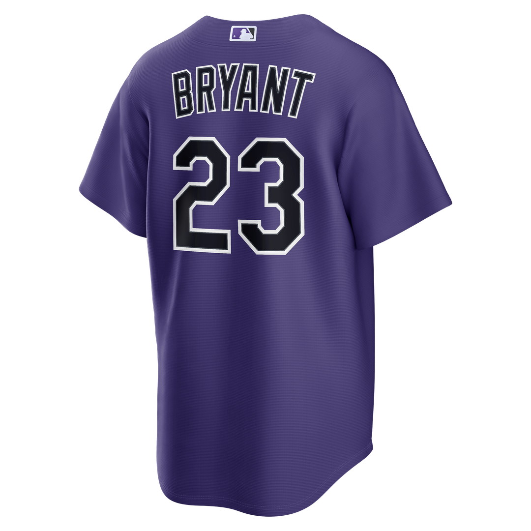 Colorado Rockies Kris Bryant | Nike Purple Alternate Replica Jersey