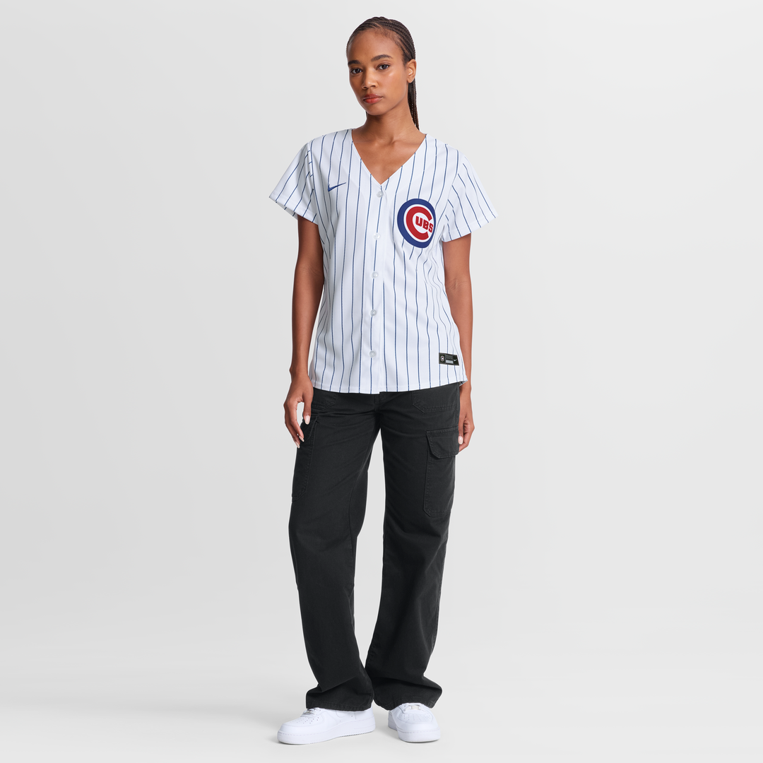 Women's Chicago Cubs Moisés Ballesteros | Nike White Home Replica Jersey