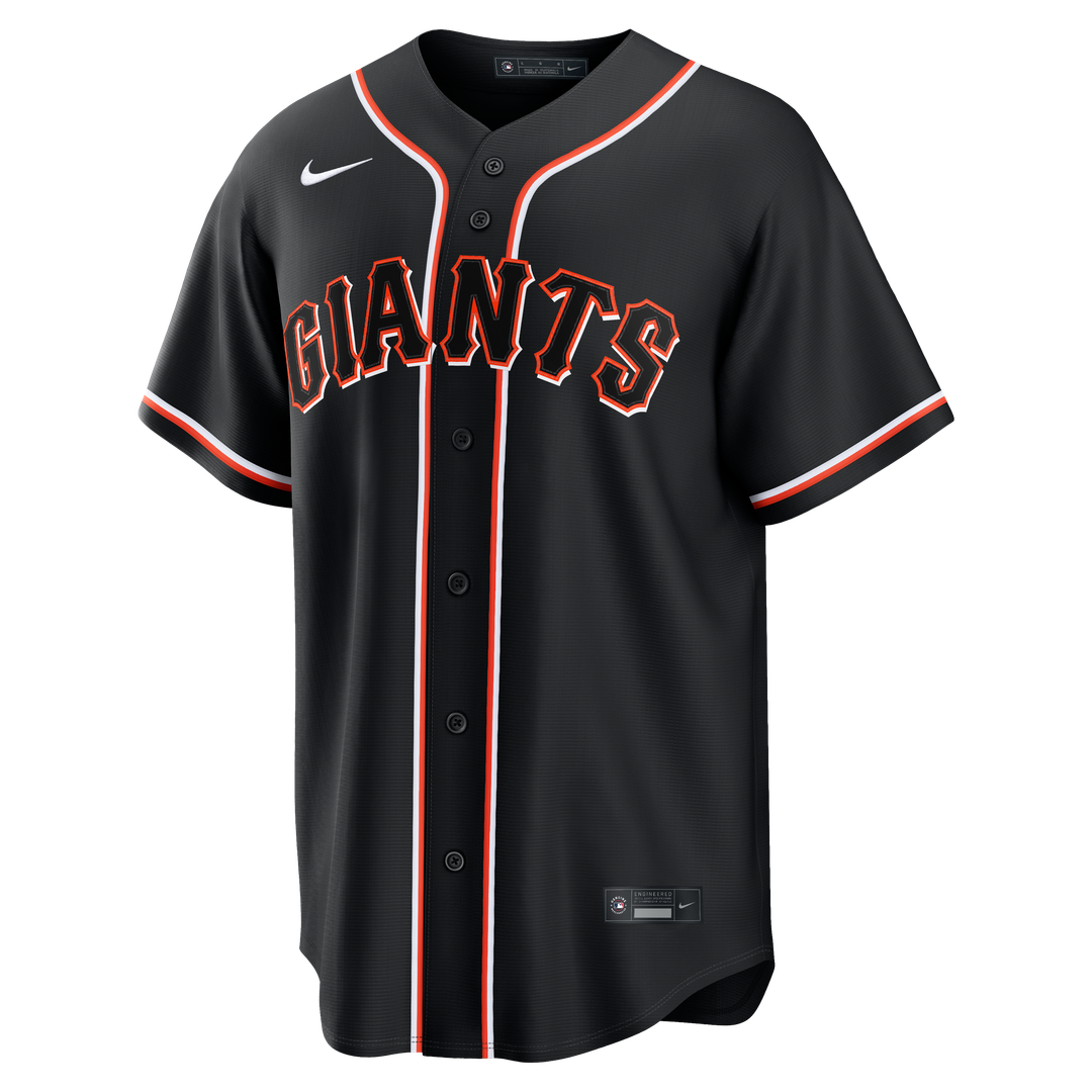 San Francisco Giants Jung Hoo Lee | Nike Fashion Replica Black Out Jersey