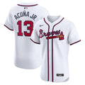 Atlanta Braves Ronald Acuña Jr. | Nike White Home Elite Jersey