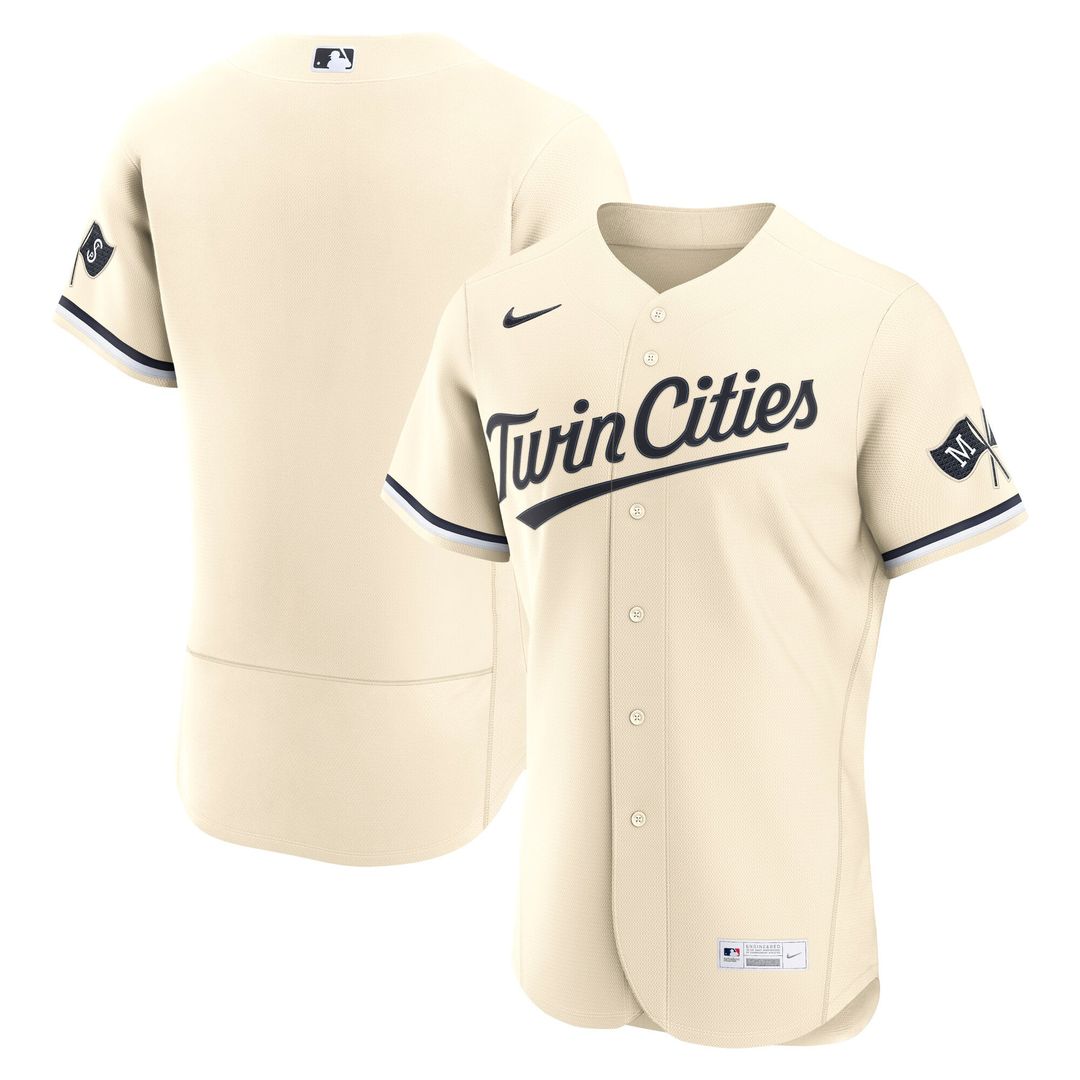 Minnesota Twins | Nike Cream Alternate Authentic Jersey