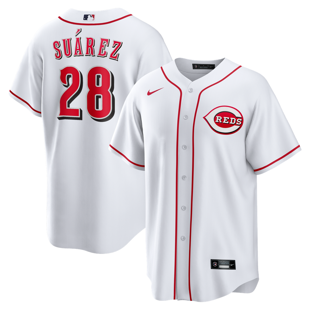 Cincinnati Reds Eugenio Suárez | Nike White Home Replica Jersey