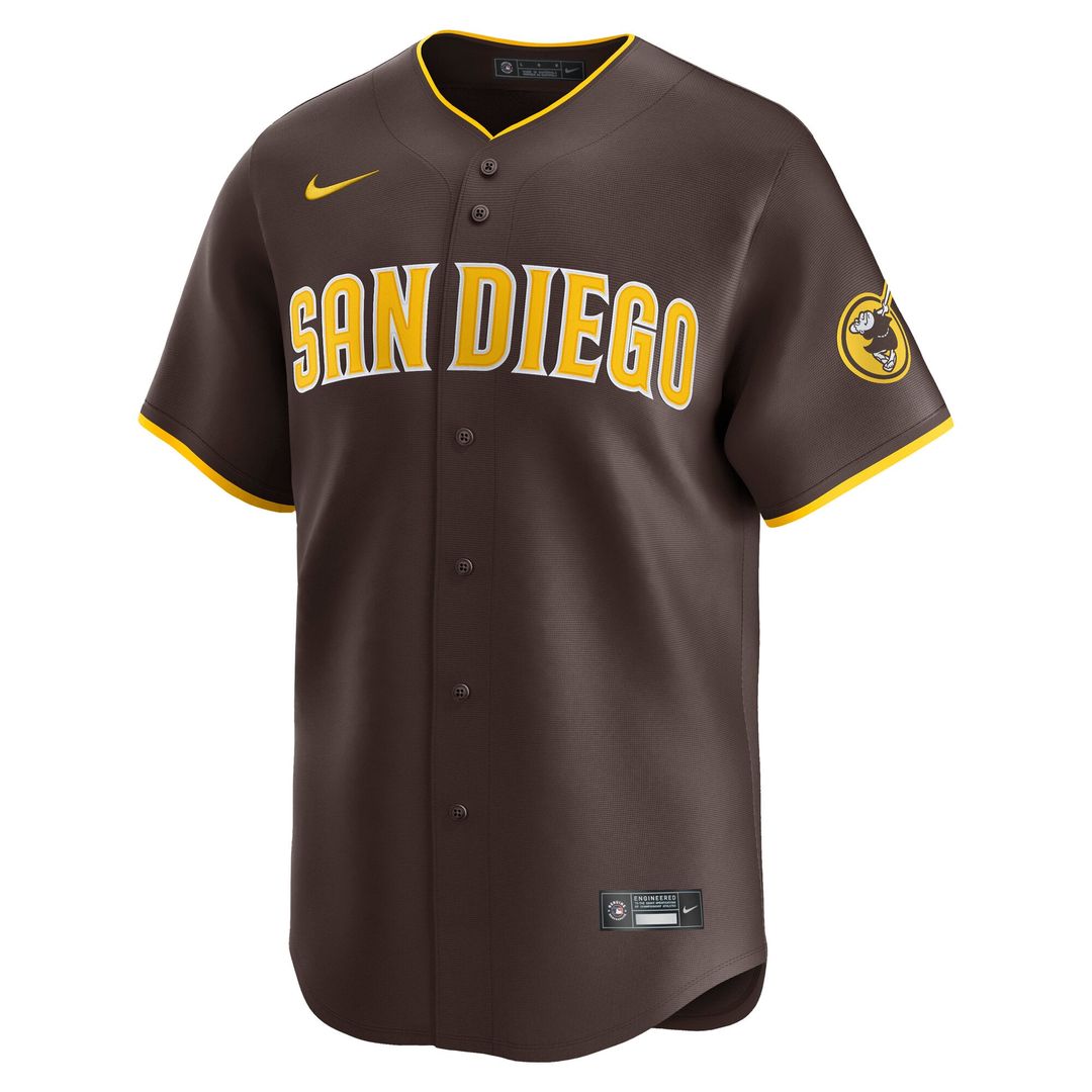 San Diego Padres Fernando Tatis Jr. | Nike Brown Road Limited Player Jersey