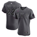 New York Mets Juan Soto | Nike Gray City Connect Elite Jersey