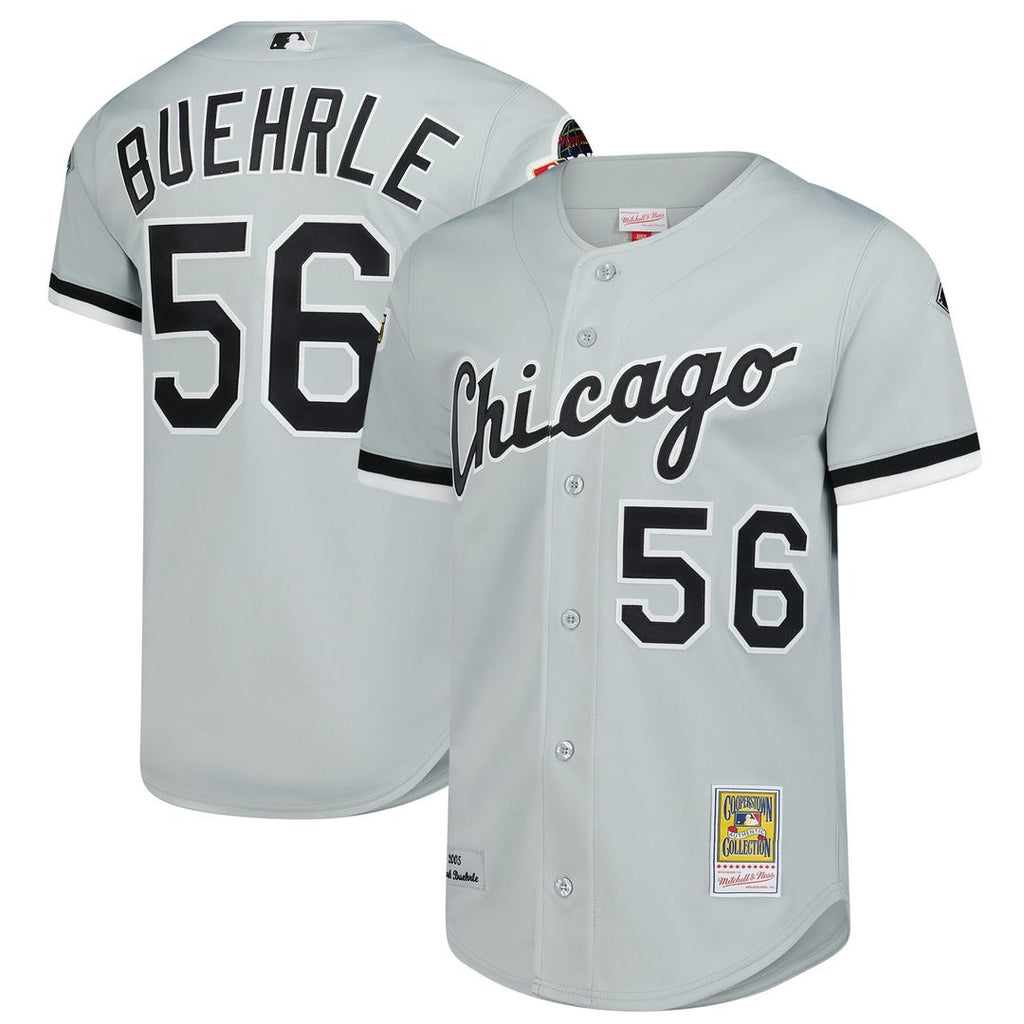Chicago White Sox Mark Buehrle | Mitchell & Ness Gray 2005 Throwback Authentic Jersey