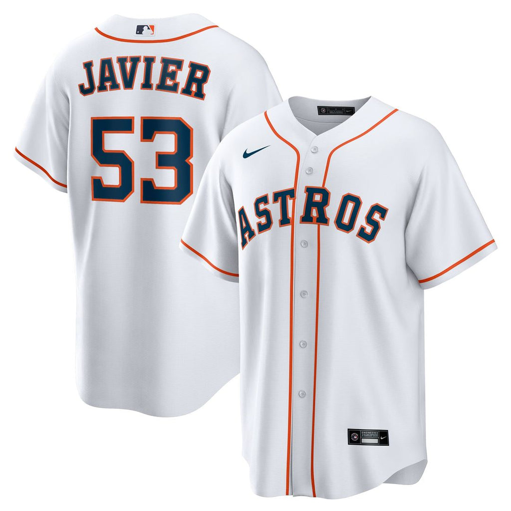 Houston Astros Cristian Javier | Nike White Home Replica Jersey