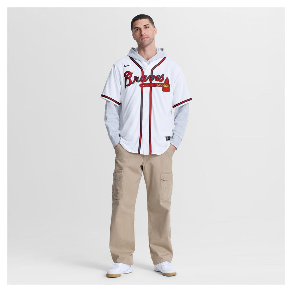 Atlanta Braves Mauricio Dubón | Nike White Home Replica Jersey