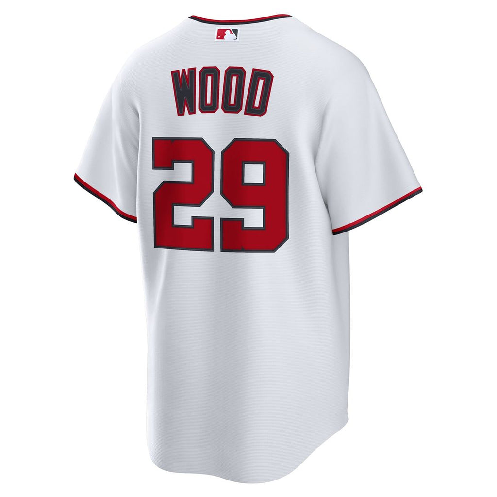 Washington Nationals James Wood | Nike White Home Replica Jersey