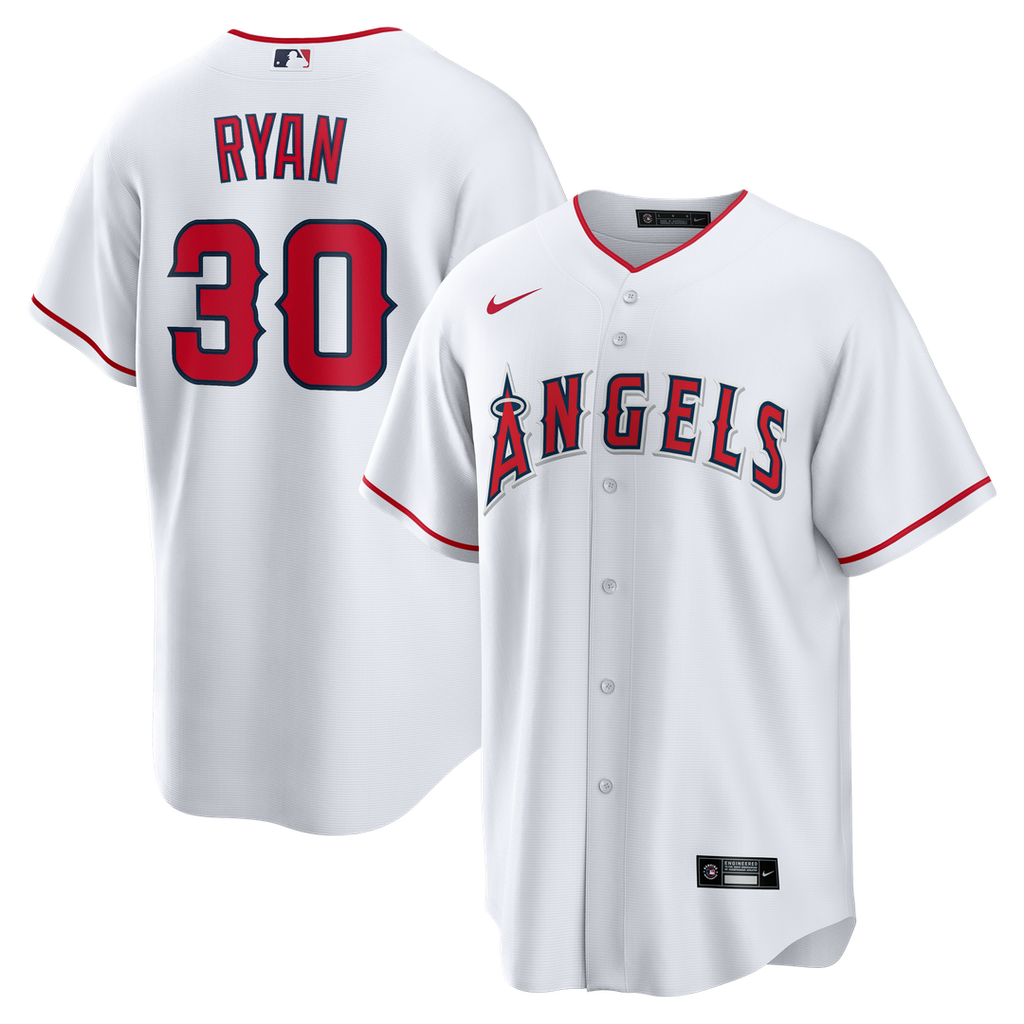 Los Angeles Angels Nolan Ryan | Nike White Home Retired Player Replica Jersey