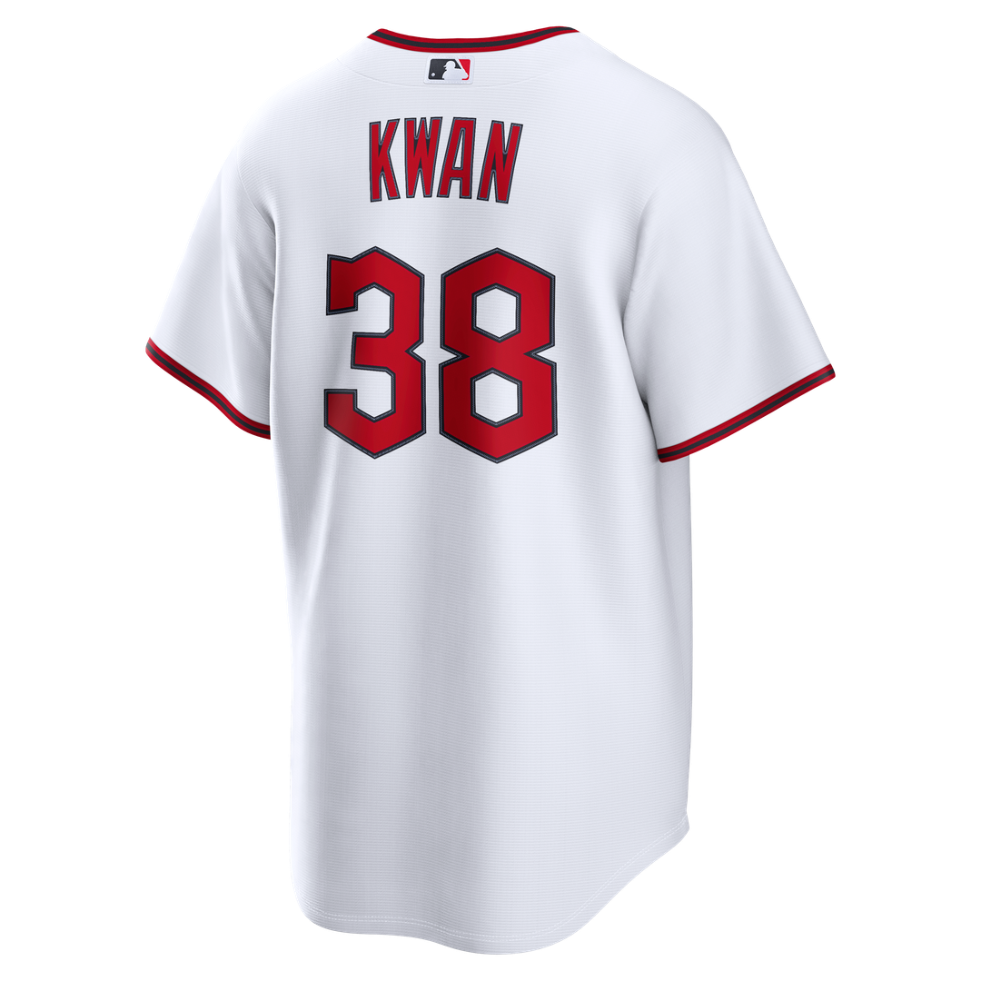 Cleveland Guardians Steven Kwan | Nike White Home Replica Jersey