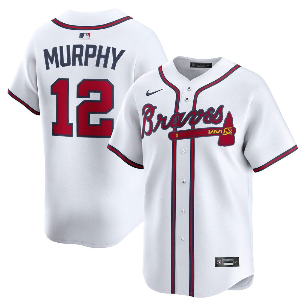 Atlanta Braves Sean Murphy | Nike White Home Limited Player Jersey