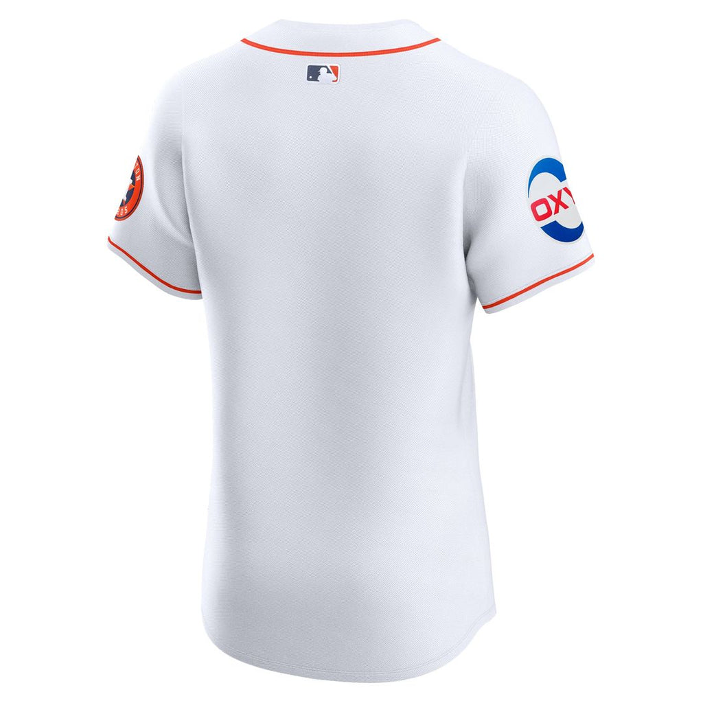 Houston Astros | Nike White Home Elite Patch Jersey