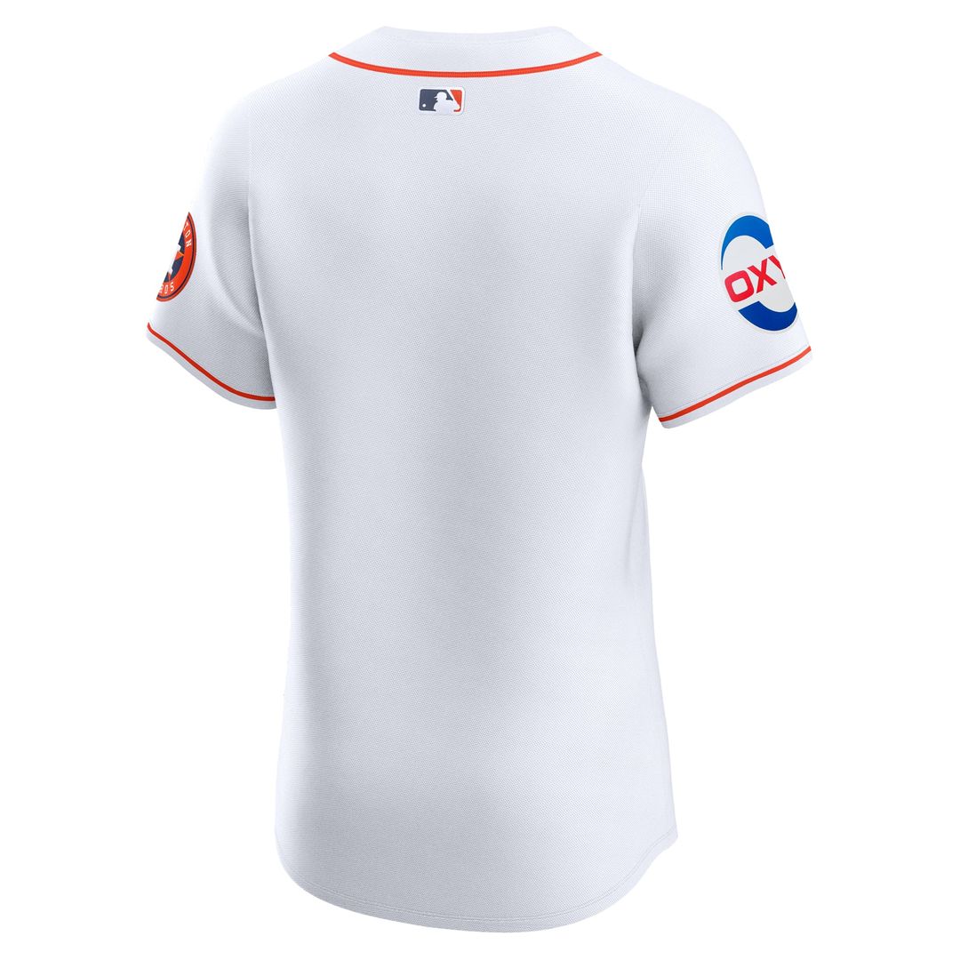 Houston Astros | Nike White Home Elite Patch Jersey