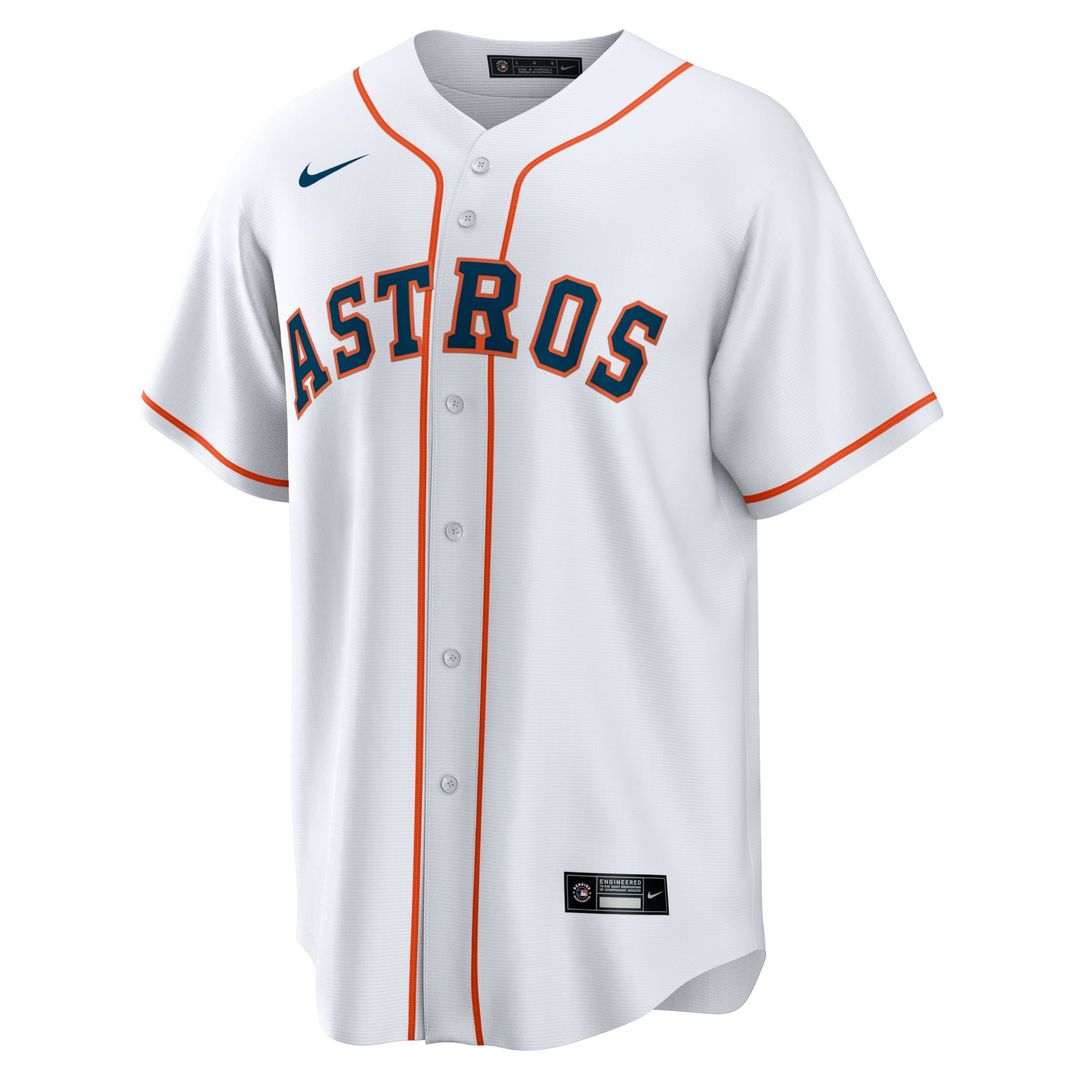Houston Astros Yainer Diaz | Nike White Home Replica Jersey