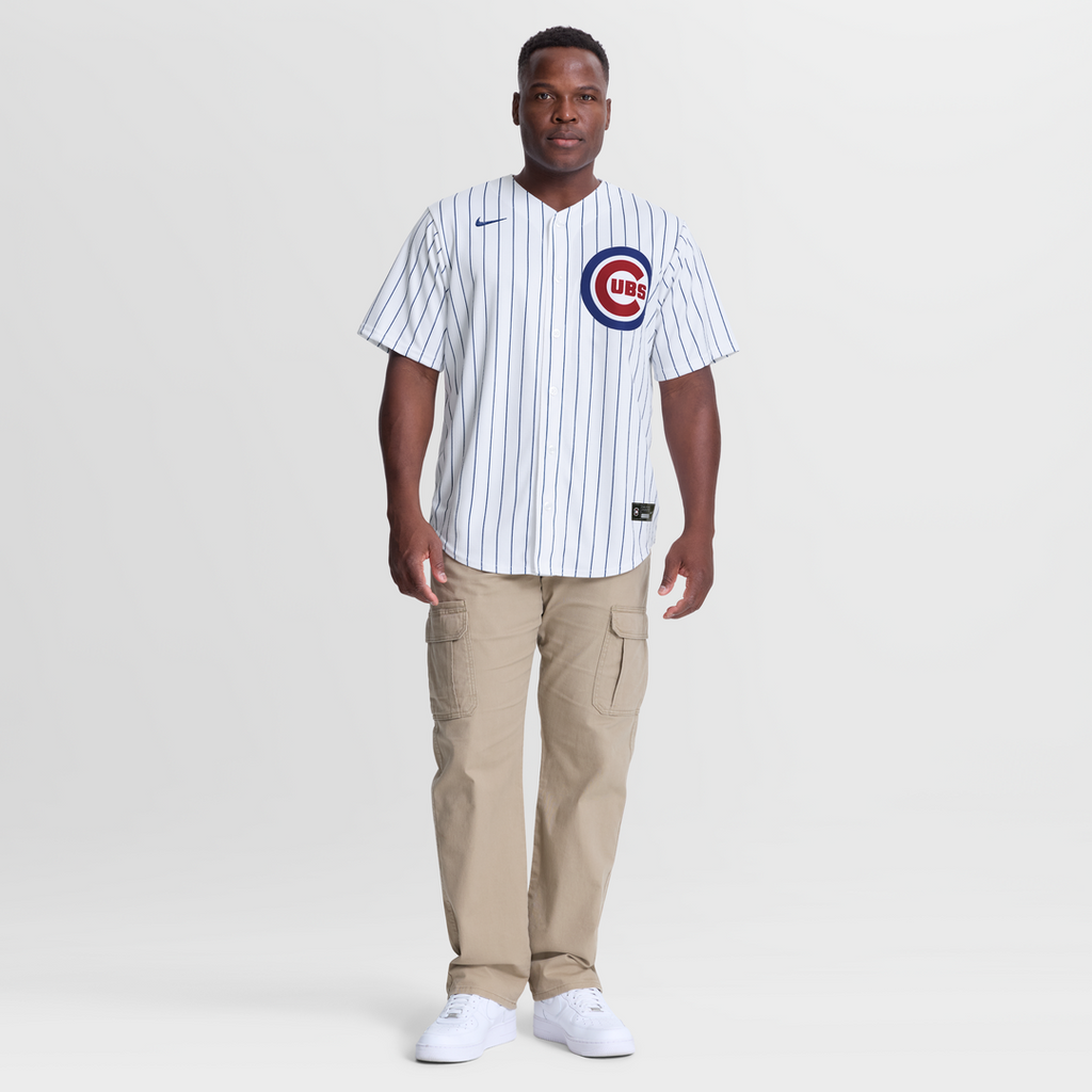 Chicago Cubs Michael Busch | Nike White Home Replica Jersey