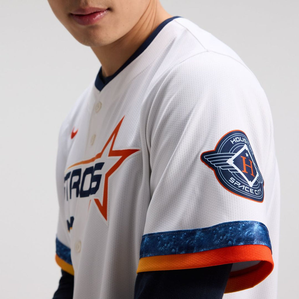 Houston Astros Jose Altuve | Nike White 2025 City Connect Limited Player Jersey
