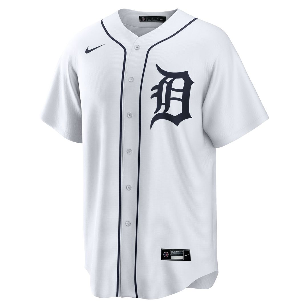 Detroit Tigers Dillon Dingler | Nike White Home Replica Jersey