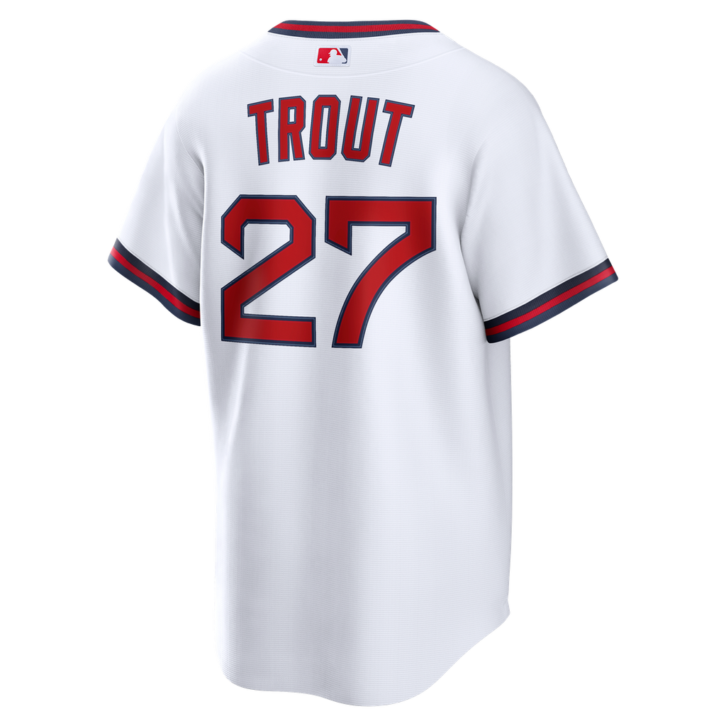 Los Angeles Angels Mike Trout | Nike White Alternate Replica Jersey