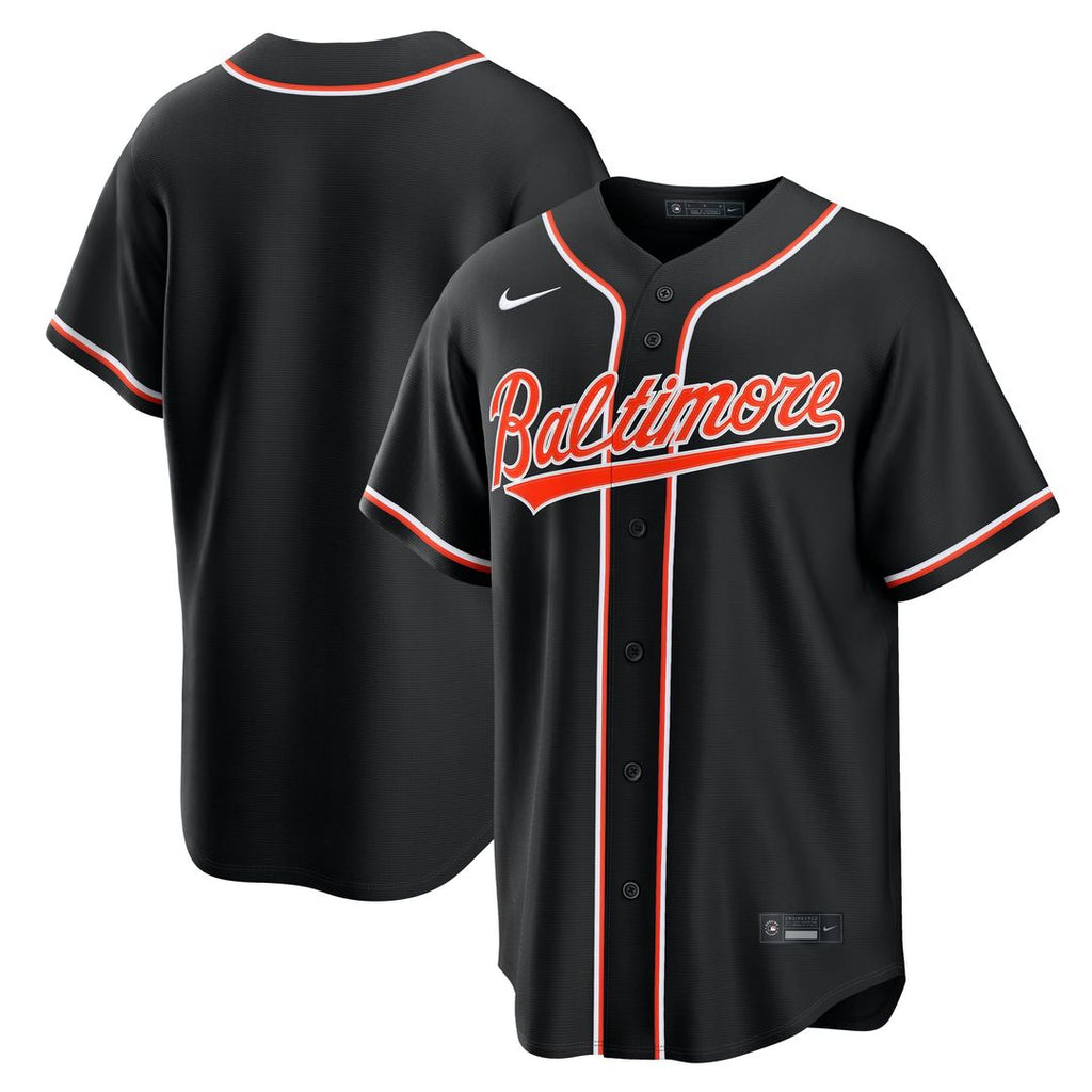 Baltimore Orioles | Nike Fashion Replica Black Out Jersey