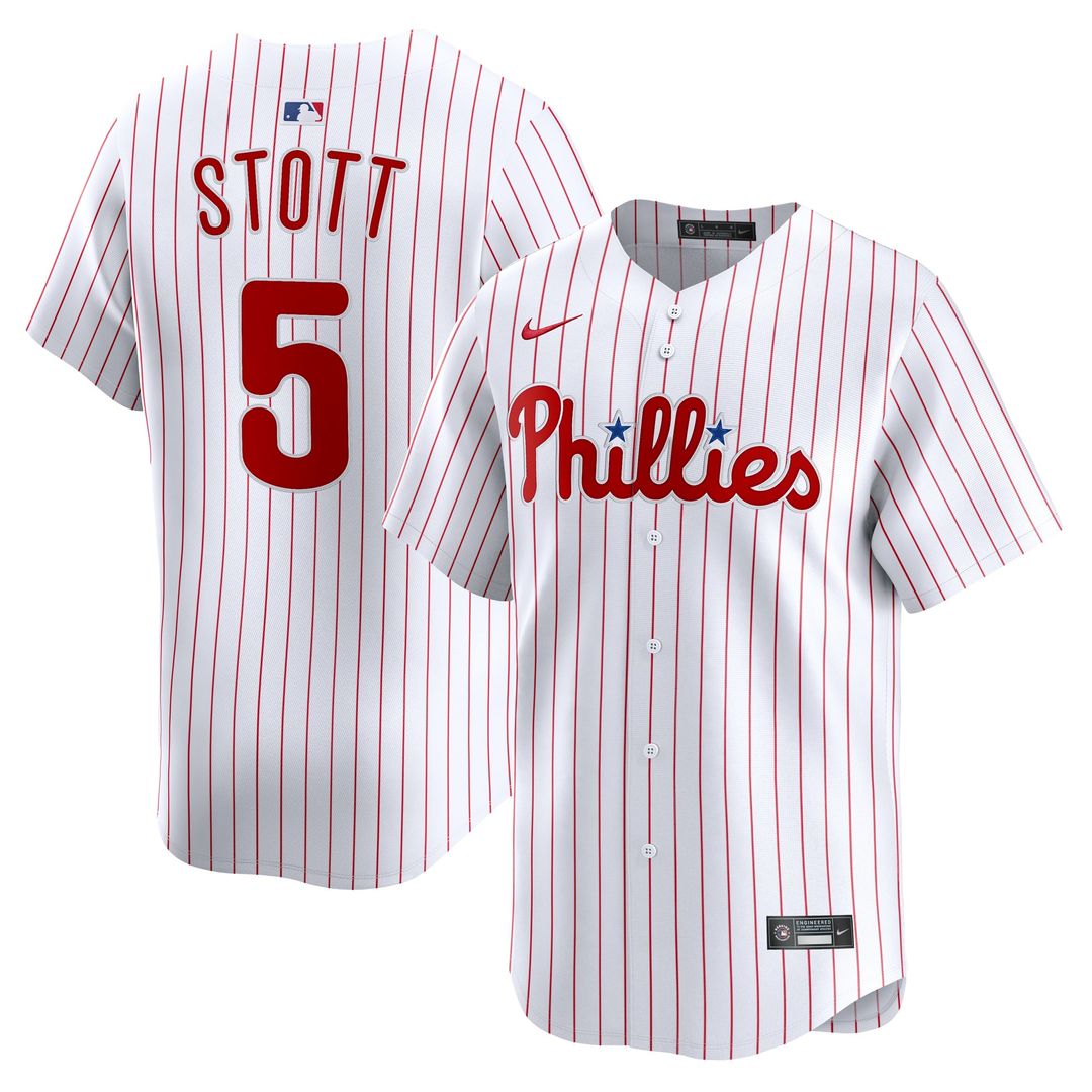 Philadelphia Phillies Bryson Stott | Nike White Home Limited Player Jersey