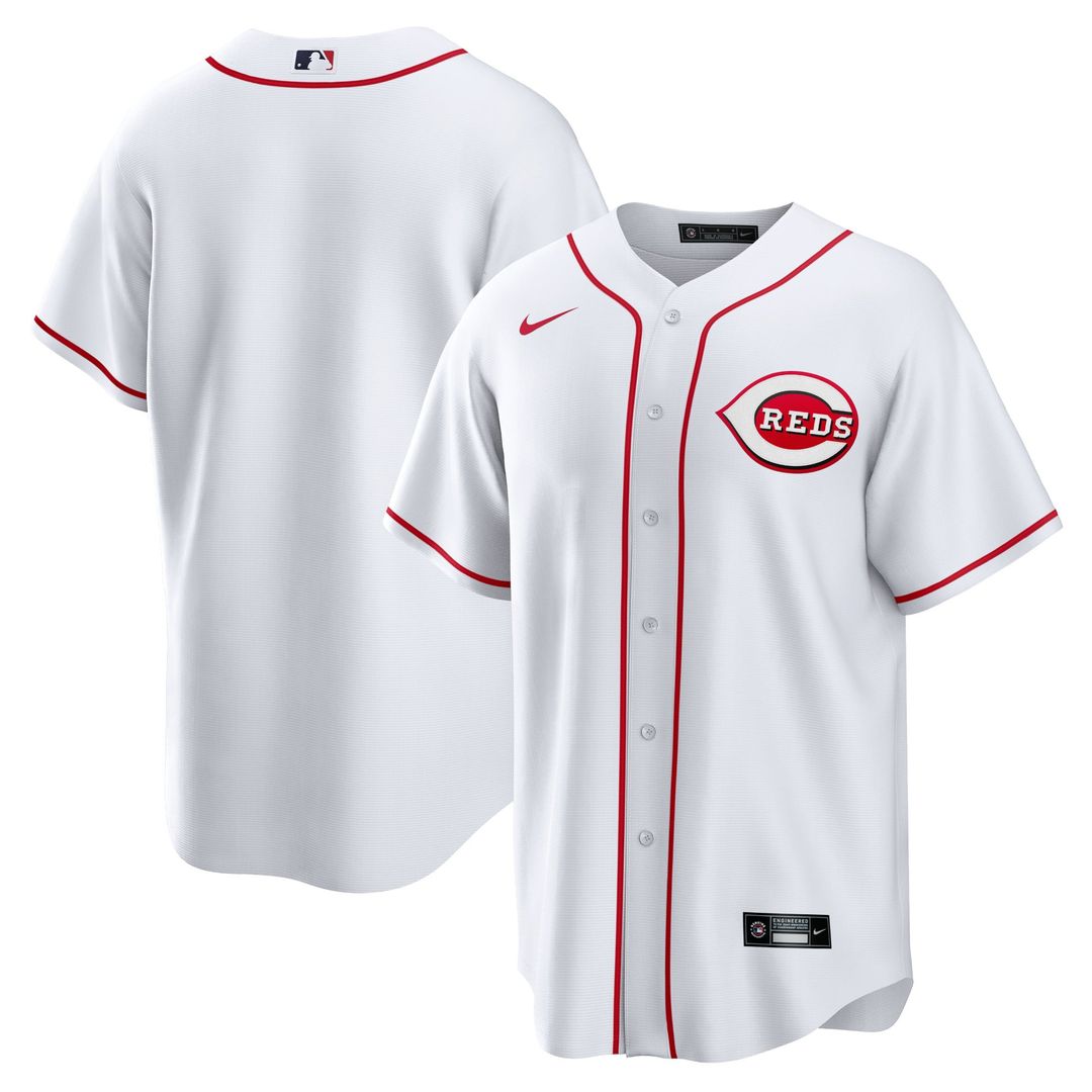 Cincinnati Reds | Nike White Home Blank Replica Jersey