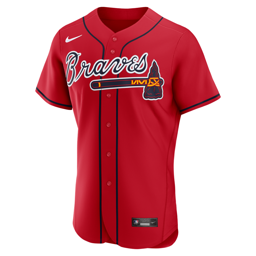 Atlanta Braves Drake Baldwin | Nike Navy Alternate MLB Awards Authentic Jersey