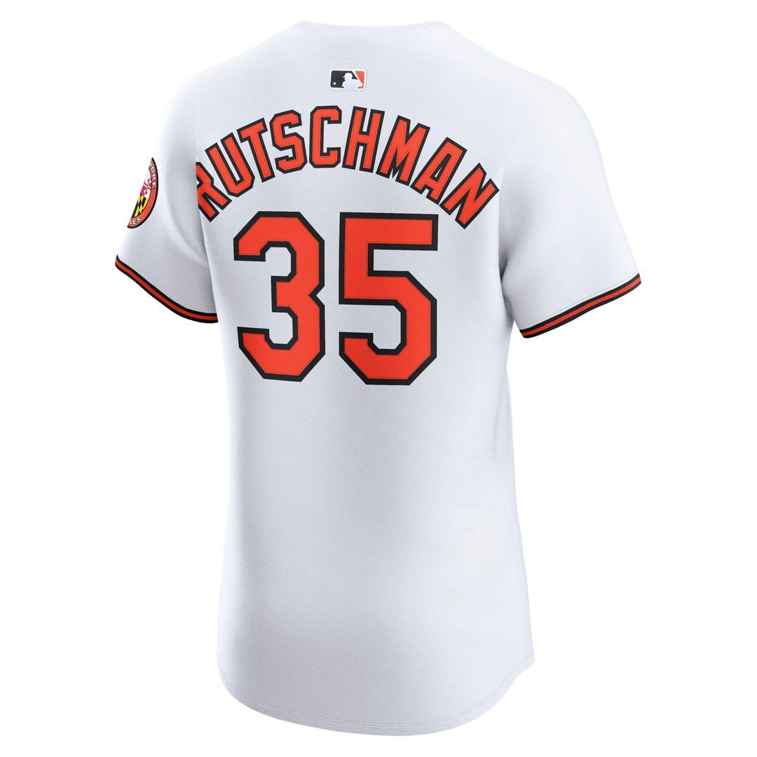 Baltimore Orioles Adley Rutschman | Nike White Home Elite Jersey