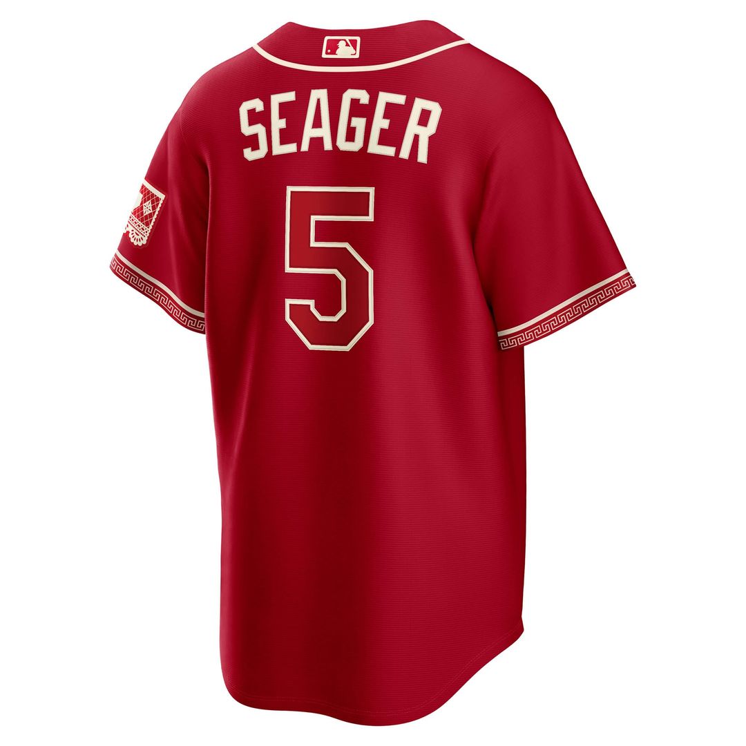 Texas Rangers Corey Seager | Nike Red 2026 City Connect Stadium Jersey