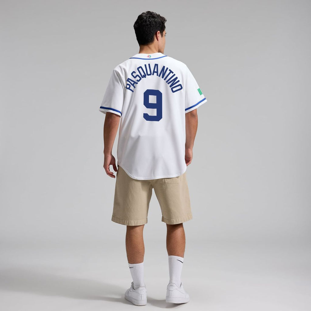 Italy Baseball Vinnie Pasquantino | Nike White 2026 World Baseball Classic Home Stadium Jersey