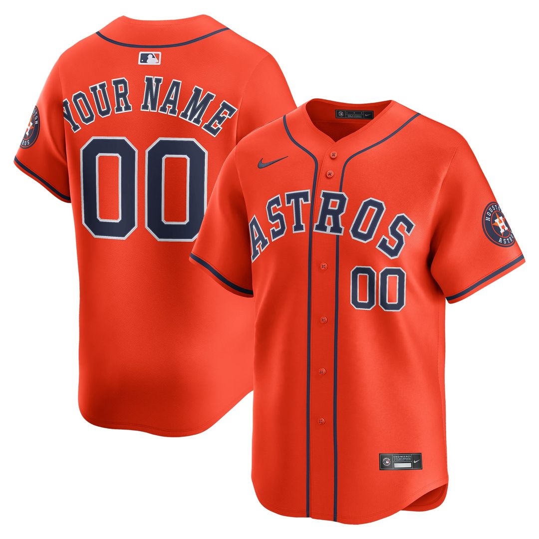 Houston Astros | Nike White Home Limited Custom Jersey