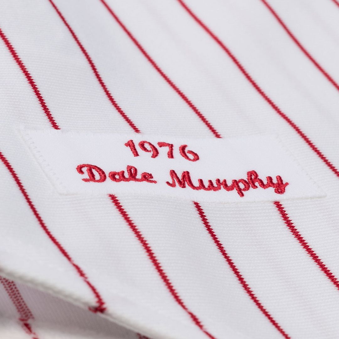 Atlanta Braves Dale Murphy | Mitchell & Ness White 1976 Authentic Jersey