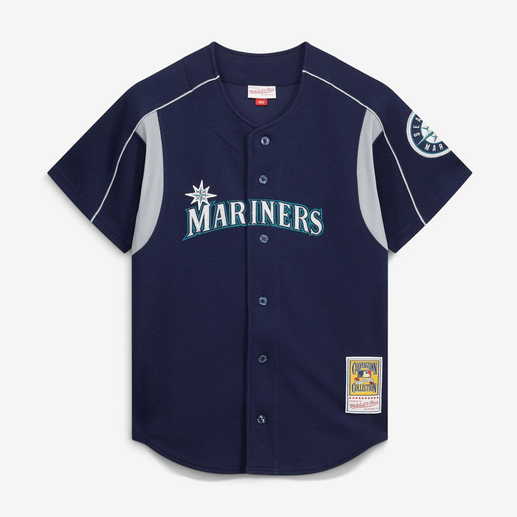 Seattle Mariners Ichiro Suzuki | Mitchell & Ness Navy Cooperstown Collection Batting Practice Jersey