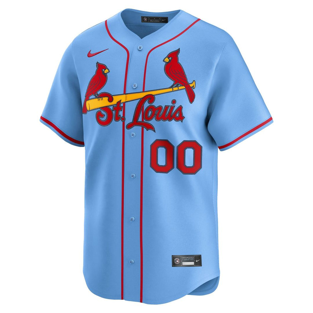 St. Louis Cardinals | Nike Light Blue Alternate Limited Custom Jersey