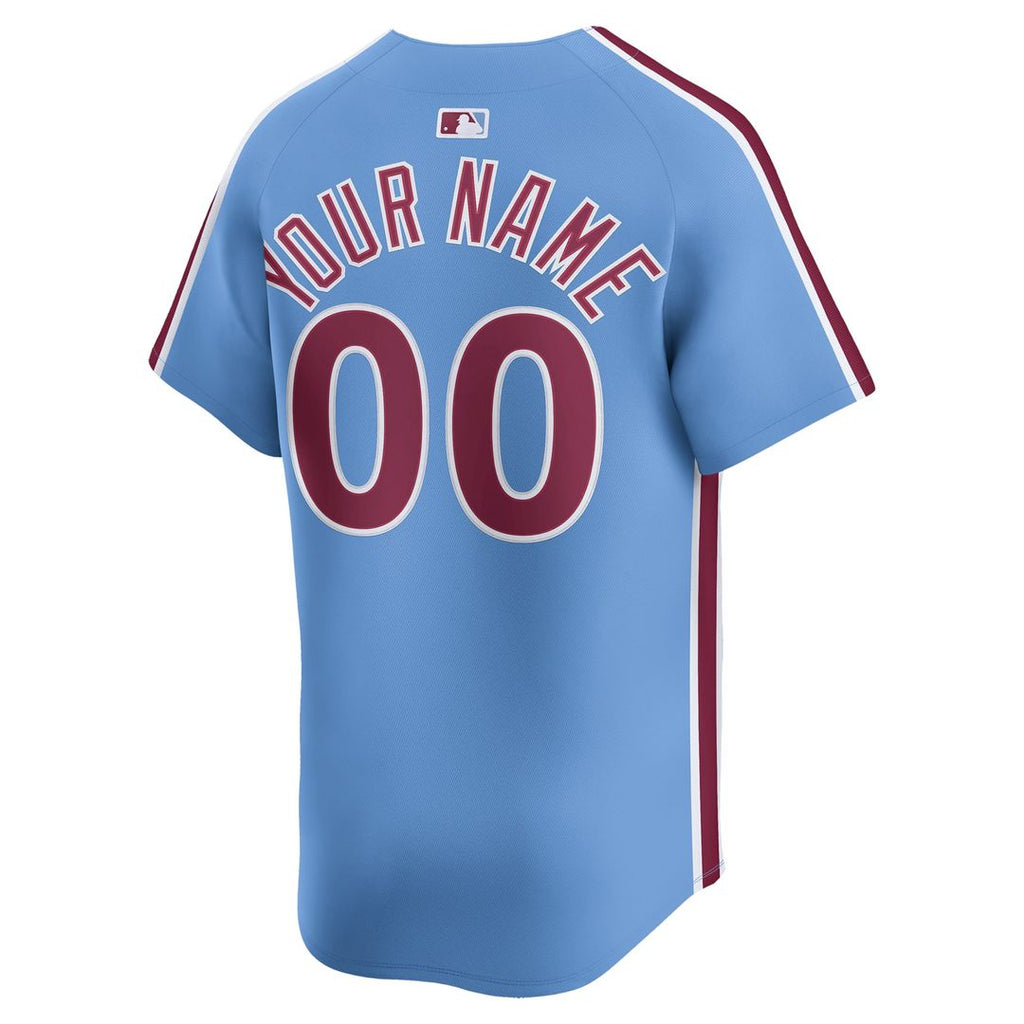 Philadelphia Phillies | Nike Light Blue Alternate Limited Custom Jersey