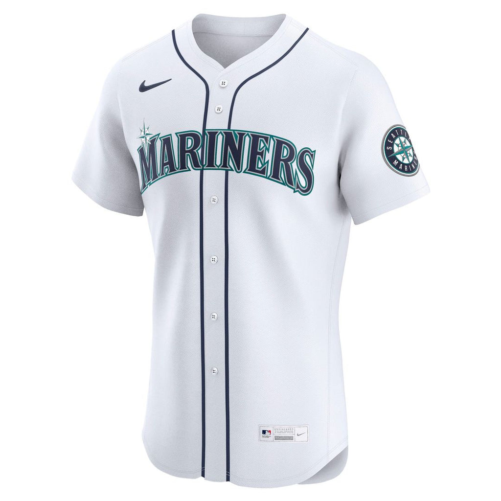 Seattle Mariners Julio Rodríguez | Nike White Home Elite Jersey