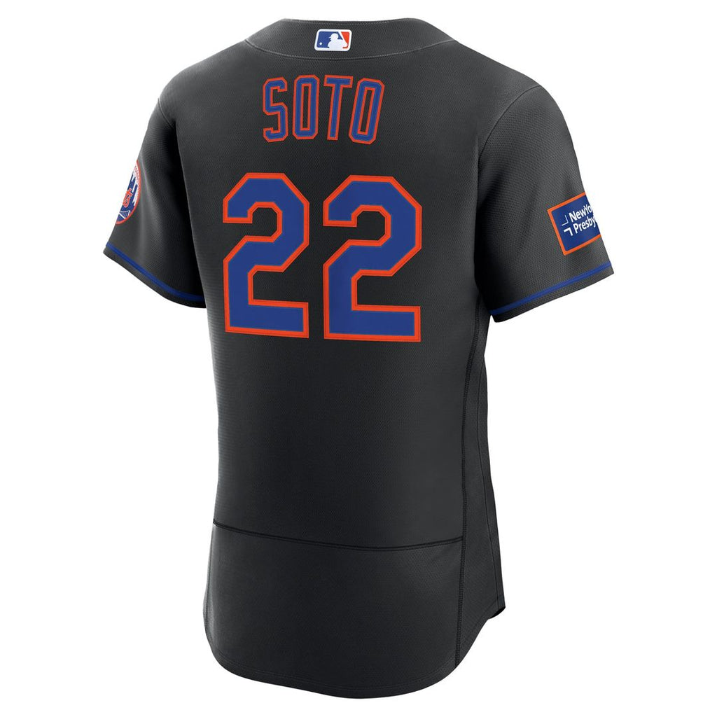New York Mets Juan Soto | Nike White Home Authentic Sponsor Patch Jersey