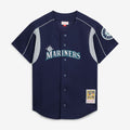 Seattle Mariners Felix Hernandez | Mitchell & Ness Navy Cooperstown Collection Batting Practice Jersey