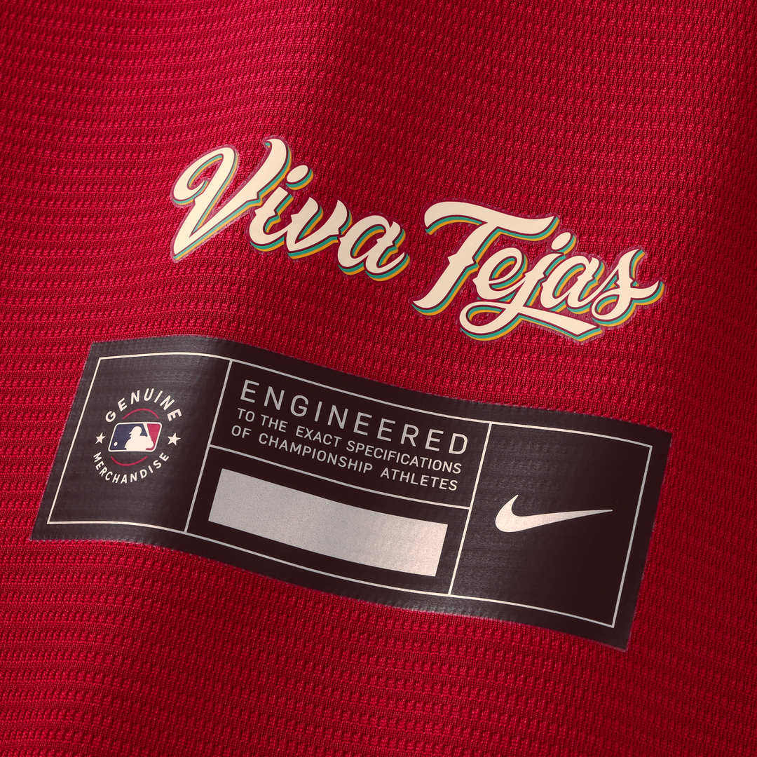 Texas Rangers Joc Pederson | Nike Red 2026 City Connect Stadium Jersey