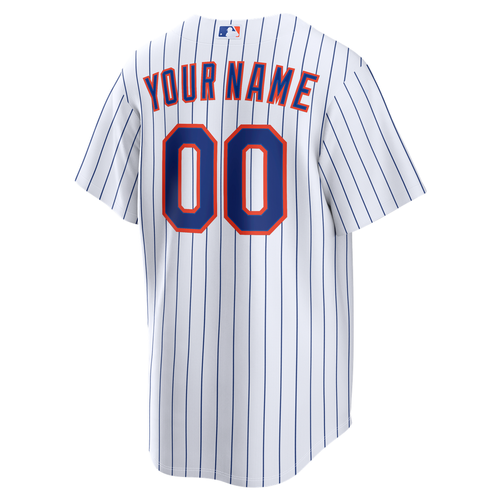 New York Mets | Nike White Home Replica Custom Jersey